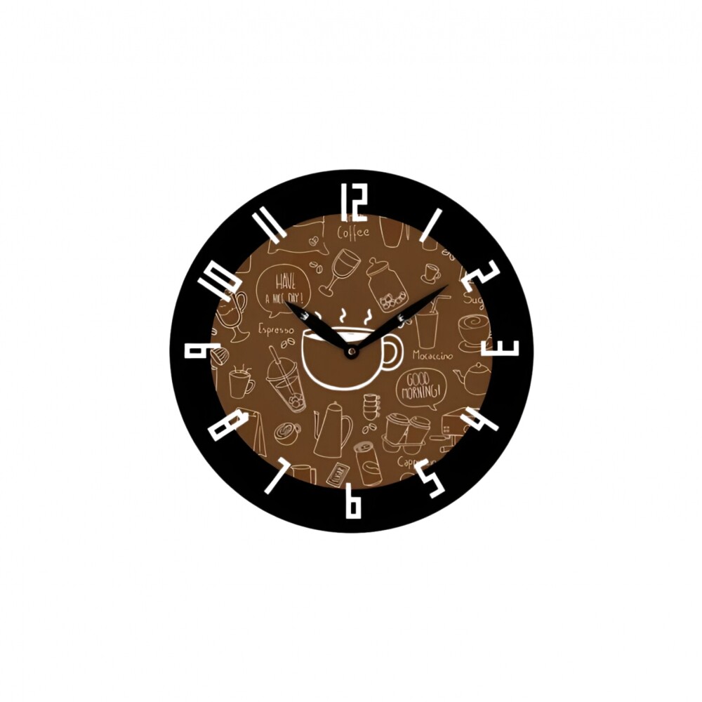 Reloj de Pared - Diseño Café Reloj de Pared - Diseño Café