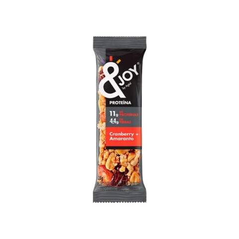 Barra de proteina cranberry y amaranto Joy 35g Barra Cranb/amaranto 35g Agtal