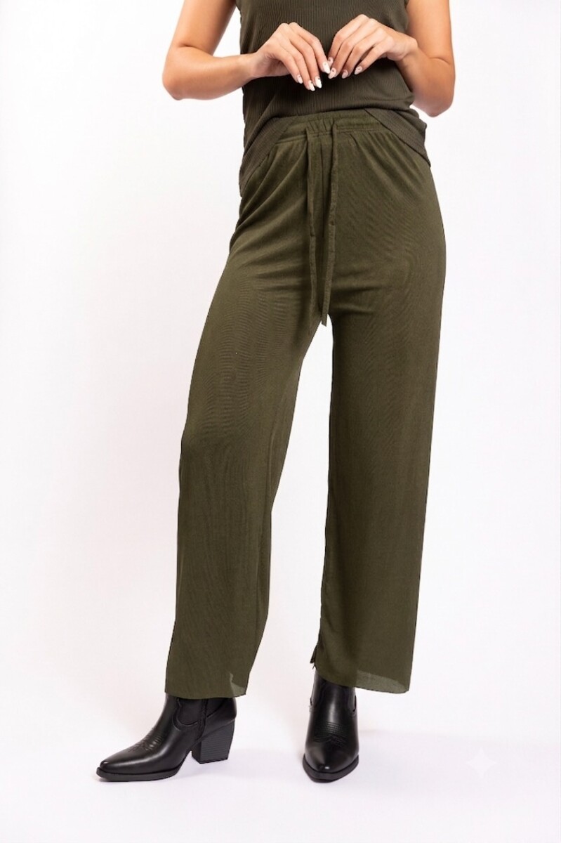 CHERRY PANT - OLIVE 