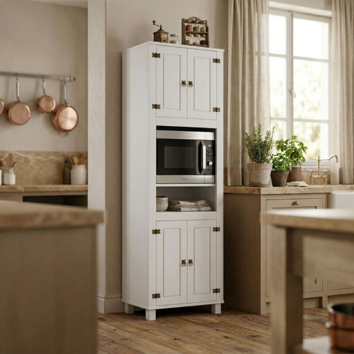 Modular para Microondas - Linea Mexicana - Blanco 