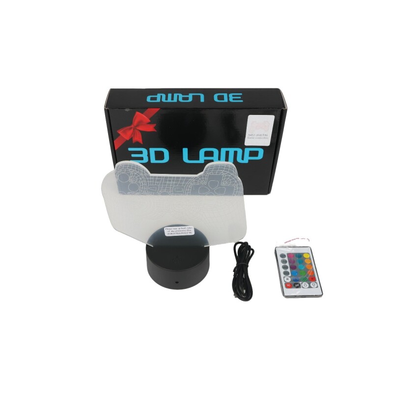 Lámpara veladora 3D LED Diseño Joystick Varios Colores Lámpara veladora 3D LED Diseño Joystick Varios Colores