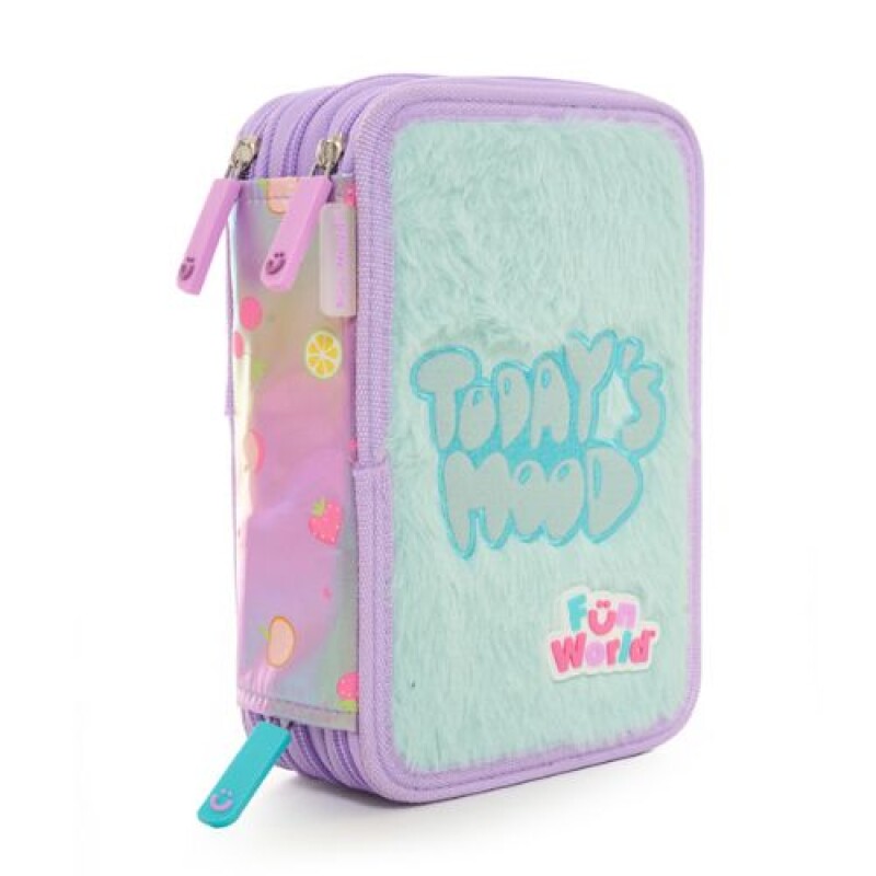 Cartuchera FRESH 3 pisos- FW Verde