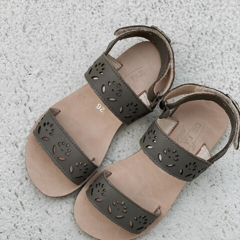 Sandalia Ivy Cemento