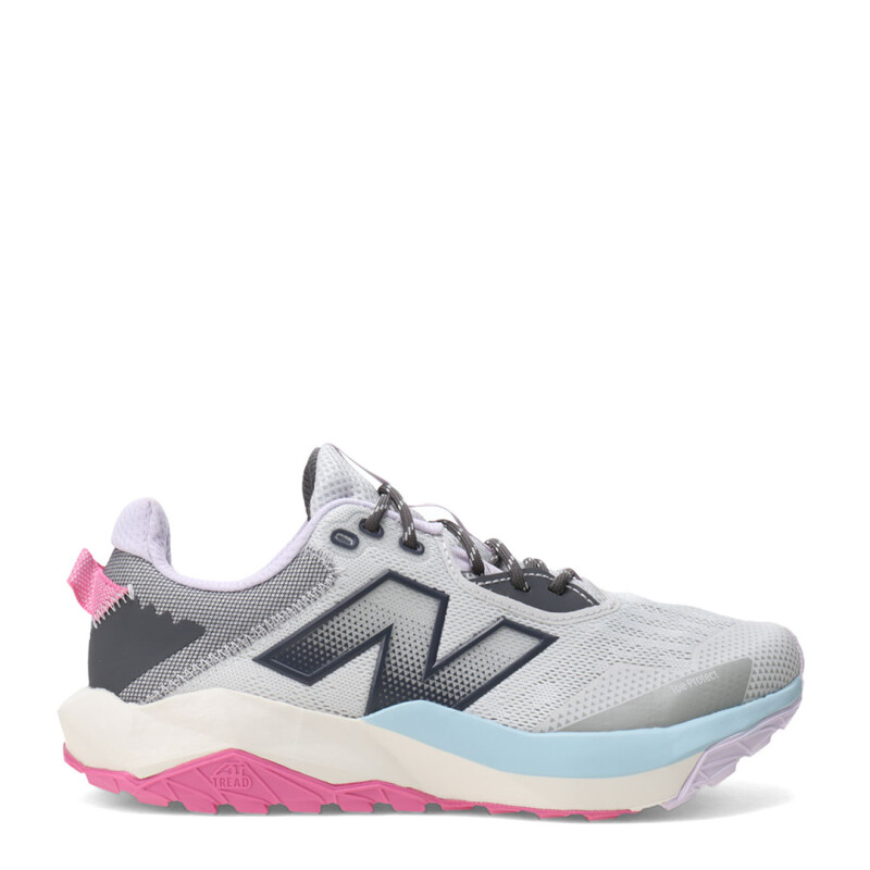 Championes de Mujer New Balance Nitrel V6 Gris - Lila