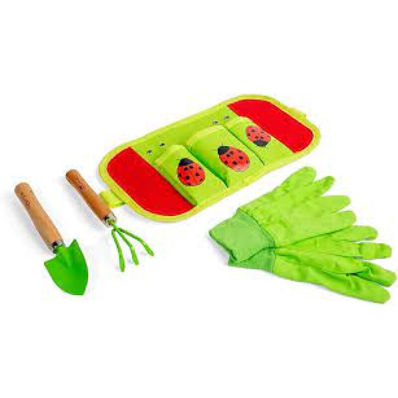 Bigjigs Toys Cinturón de jardinería para niños, juego herramientas de jardín Bigjigs Toys Cinturón de jardinería para niños, juego herramientas de jardín