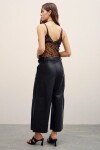 PANTALON OSAKA NEW CUERO Negro