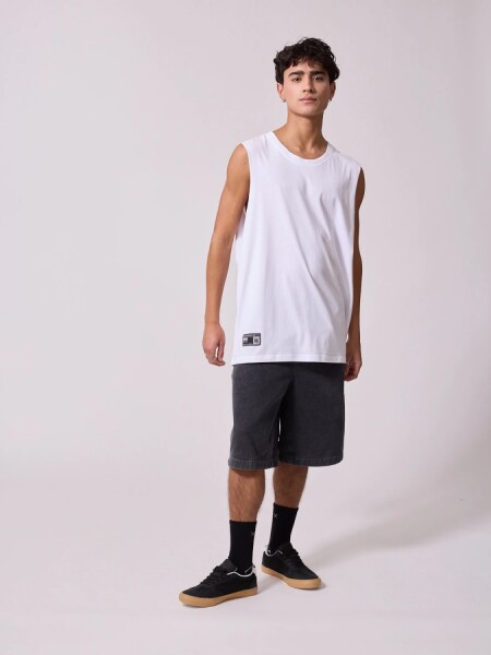 MUSCULOSA DIXIE SALBON BLANCO