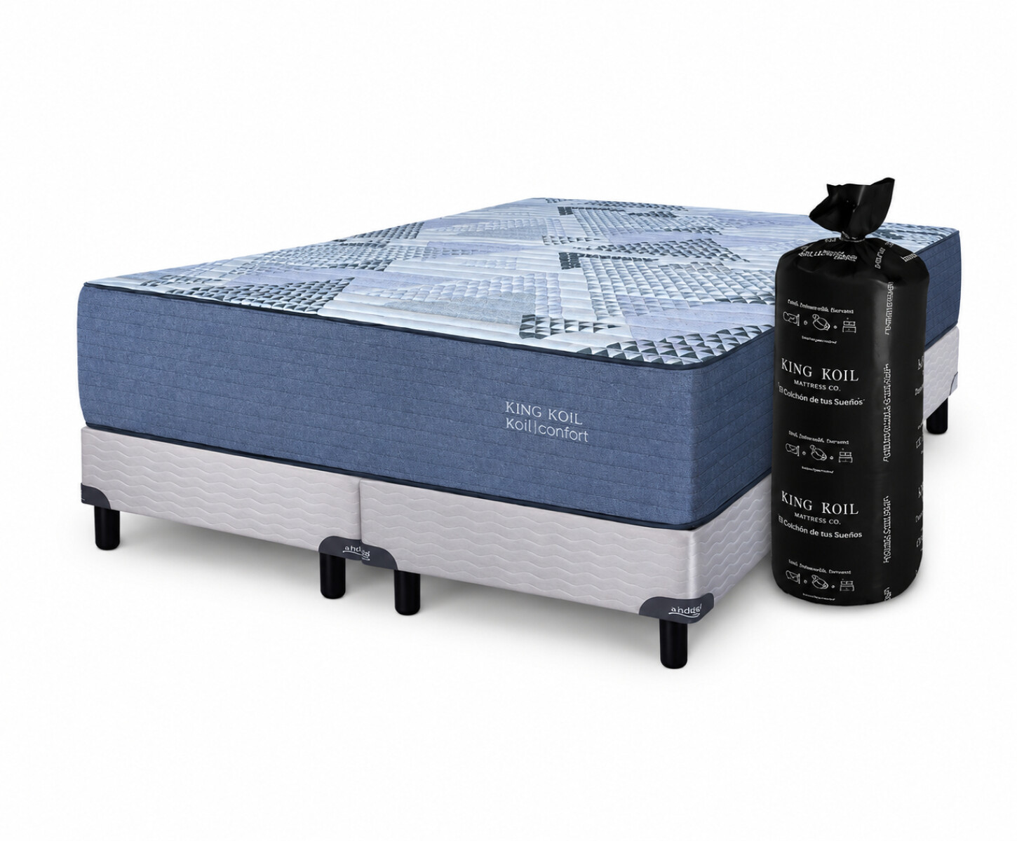 Colchon Grand Comfort con sommier - Queen 160x200 