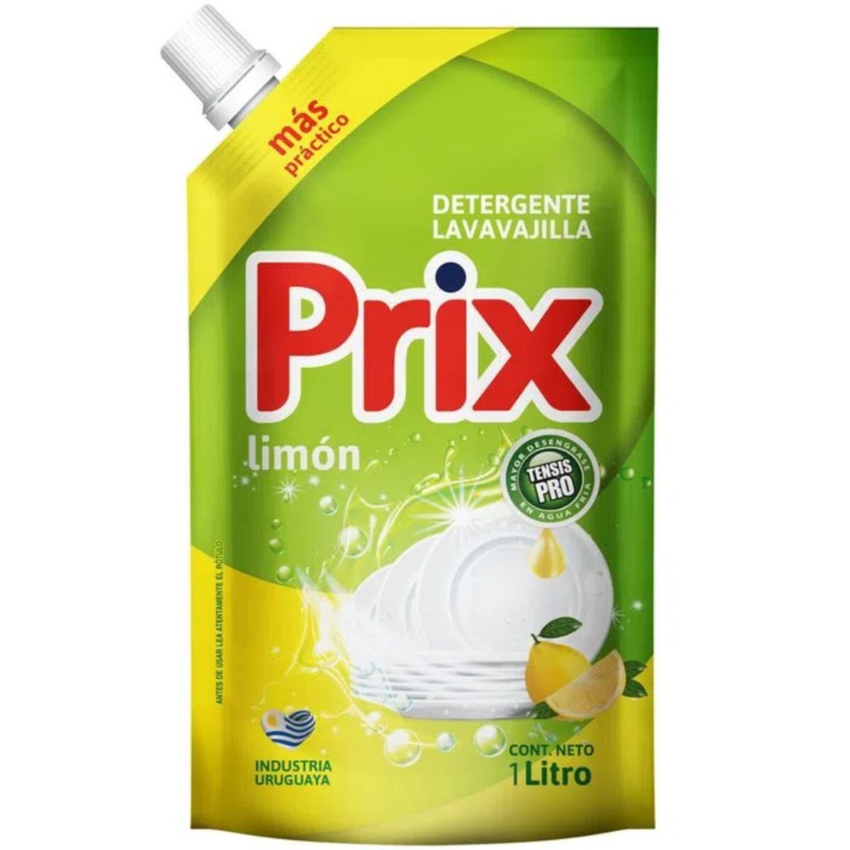 Detergente Líquido Prix Limón Repuesto DP 1 LT 