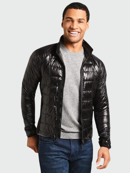 Canada Goose -Campera de nylon rellena de plumas, Hybridge lite Negro