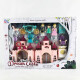 Castillo Juguete Luces 15 Piezas Funny Dream Castle Rosado Castillo Juguete Luces 15 Piezas Funny Dream Castle Rosado