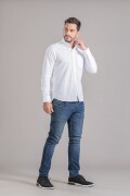Camisa Mangas Largas BLANCO