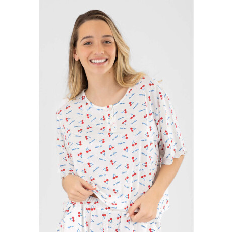 Cherry pijama short Cherry blossom