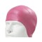 Gorro de natación de silicona para adulto Rosa