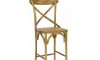 Banqueta Taburete - Rattan y Madera - Olmo Cruceta Banqueta Taburete - Rattan y Madera - Olmo Cruceta
