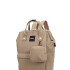 Mochila multicierres con modero Beige