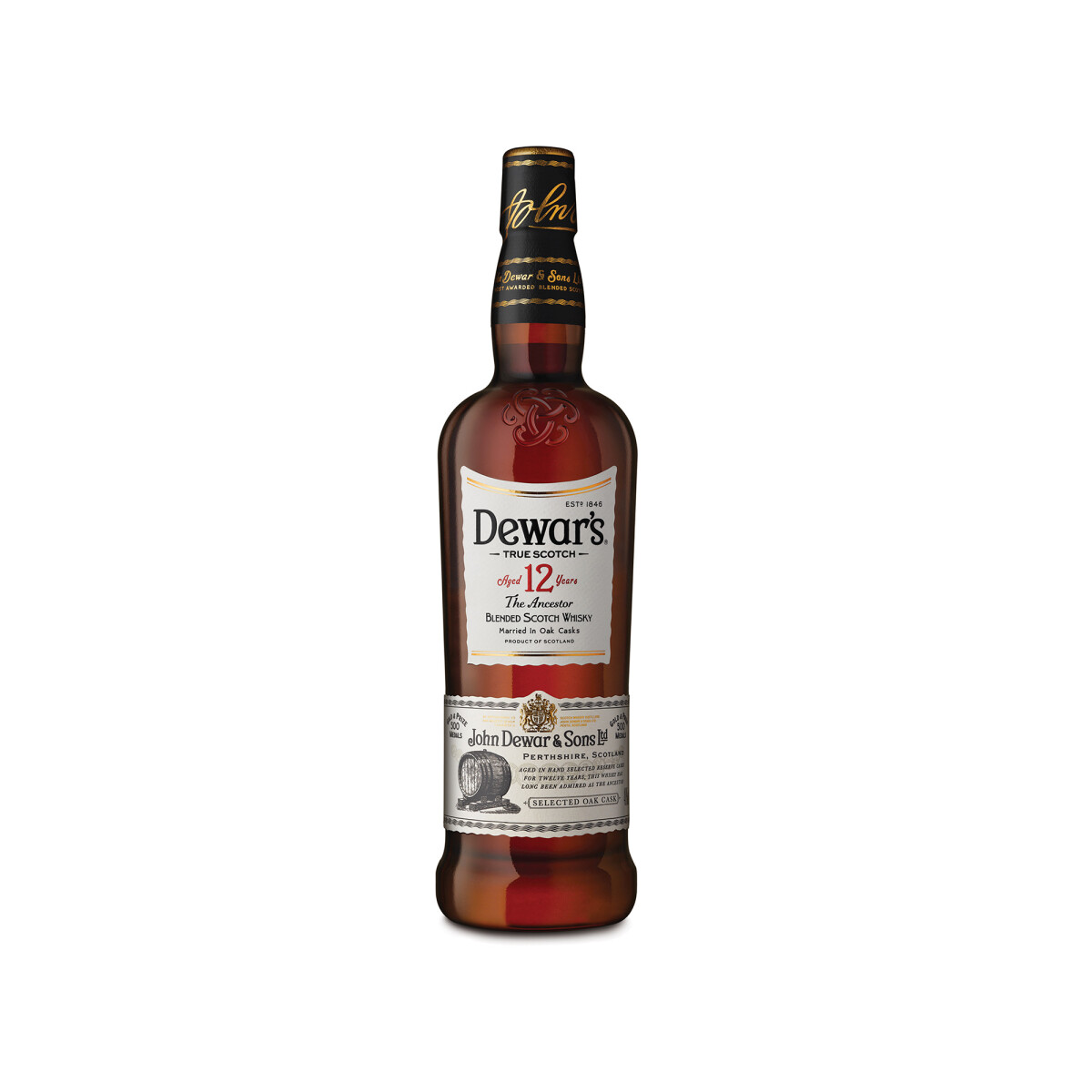 Whisky Dewars 12 Años - 1 l 