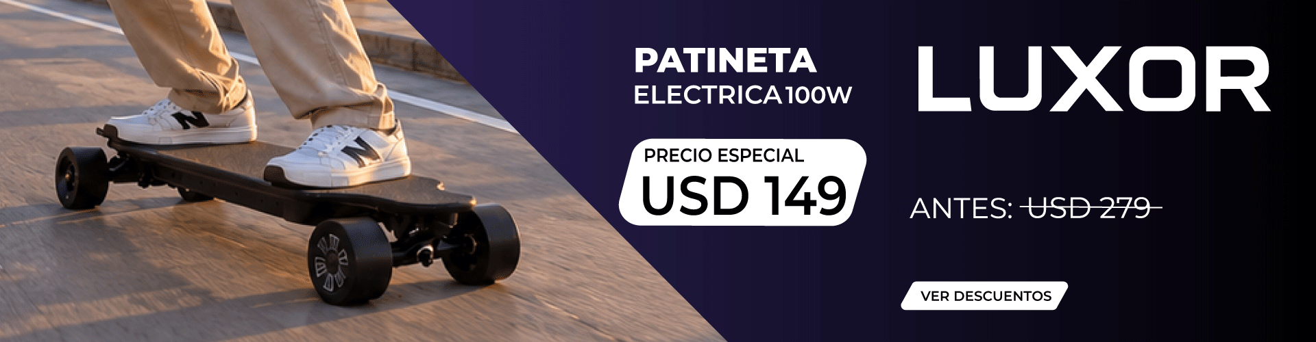 Patineta luxor