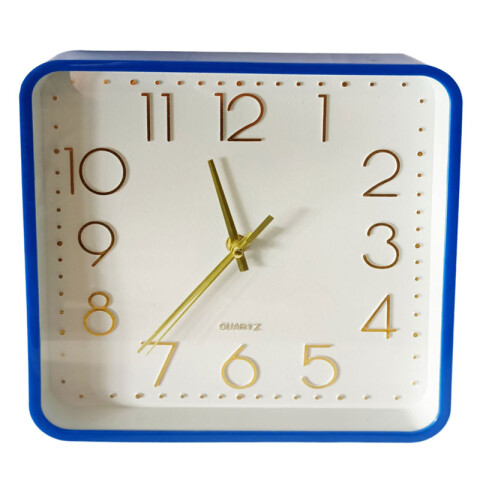 Reloj cuadrado de colores Reloj Cuadrado De Colores