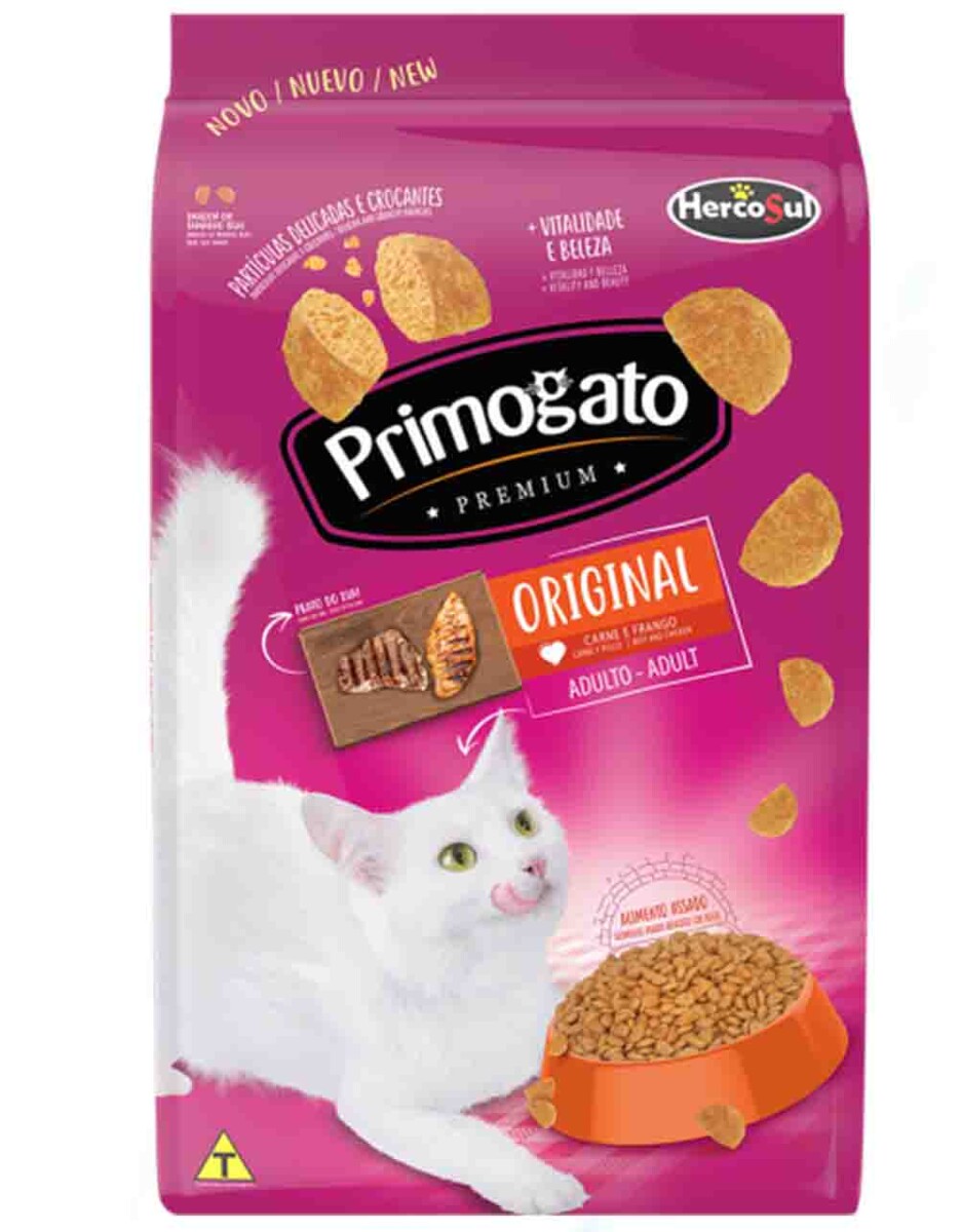 ALIMENTO P/GATO PRIMOGATO 1K (CARNE/POLLO/PESCADO) 