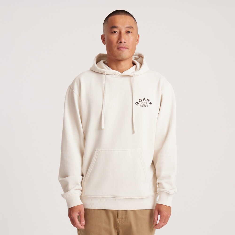Chompa Roark Gear And Guides Hoodie Hombre Bone