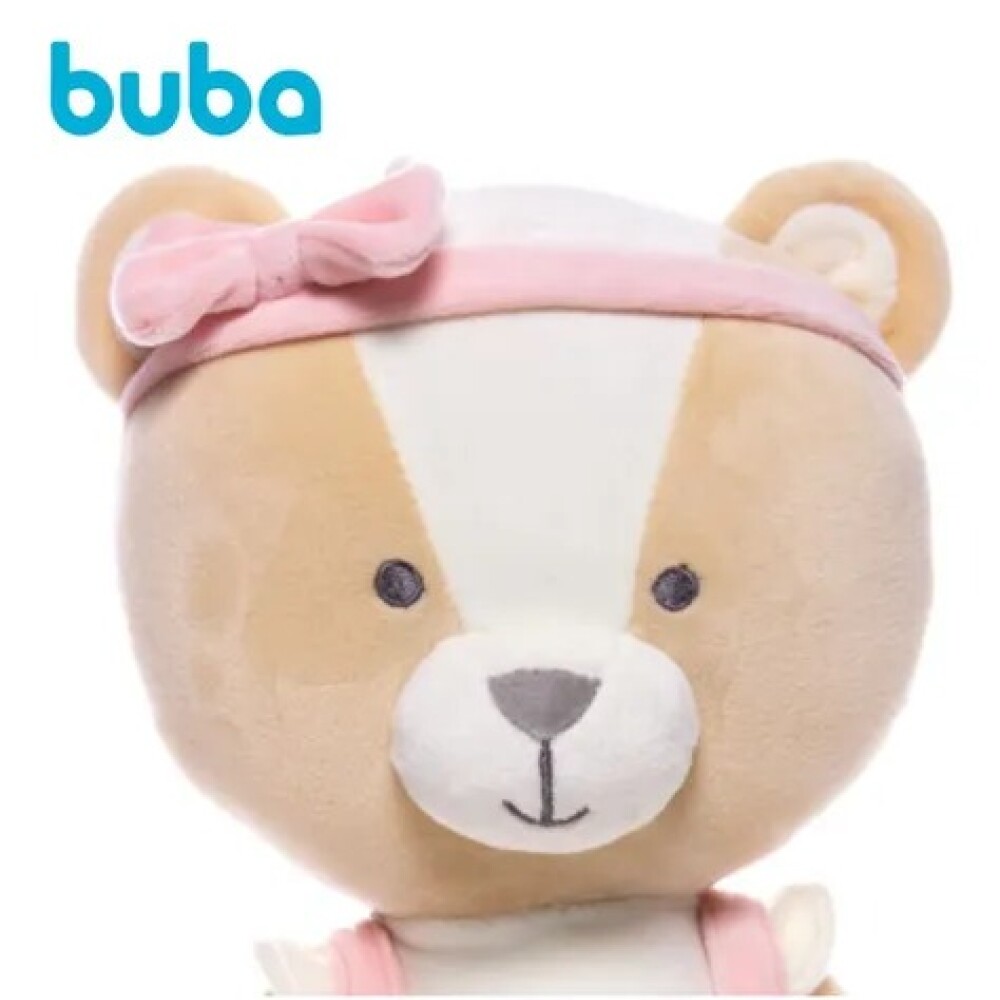 Peluche osito XL BUBA cookie rosa