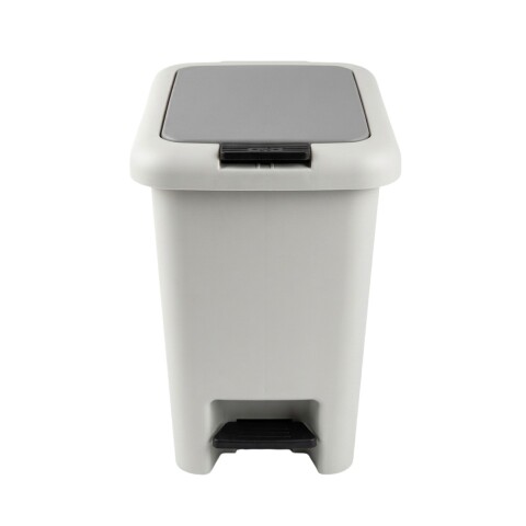 BASURERO PLAST BLANCO C/PEDAL 30L Unica