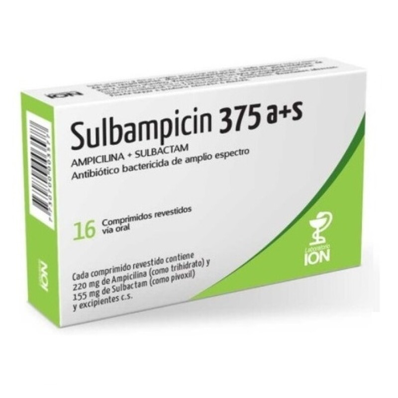 Sulbampicin 375 A+s 16 Comp. Sulbampicin 375 A+s 16 Comp.