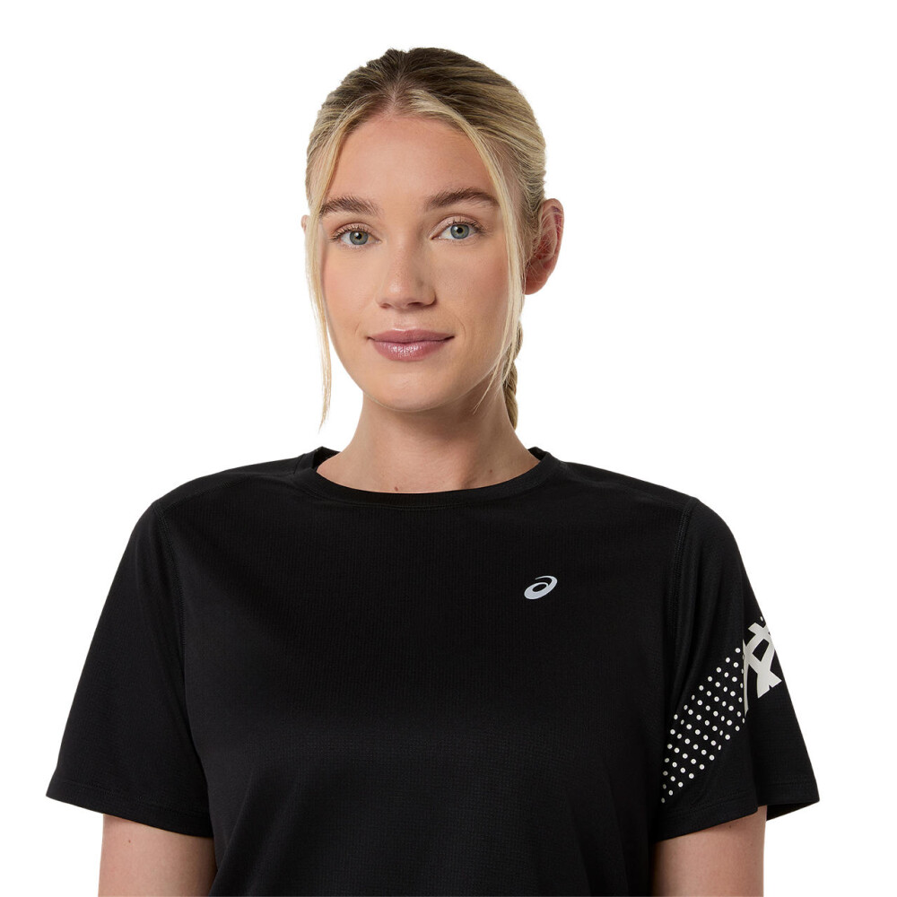 Polo Running Icon SS Top Mujer Performance Black