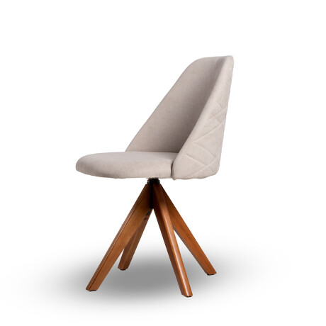 Silla Giratoria Karol 141- Tela Microfibra 221 (Greige)