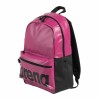 Mochila Deportiva, Urbana, Colegial y Para Natación Arena Team Backpack 30L Big Logo Rosa