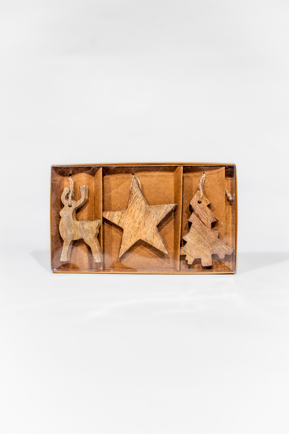 Colgante Madera, Mix 3 Diseños Color Unico