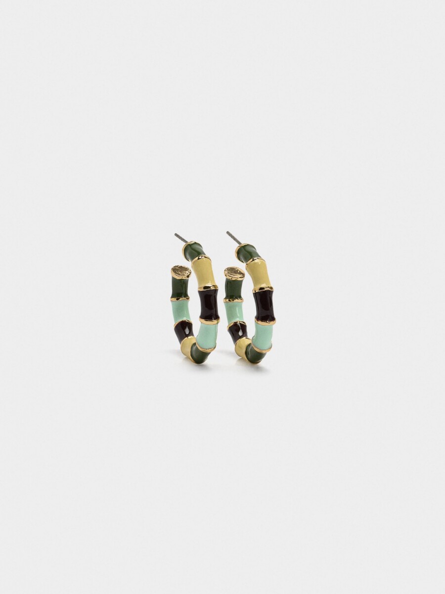 Aros Esmaltados multicolor