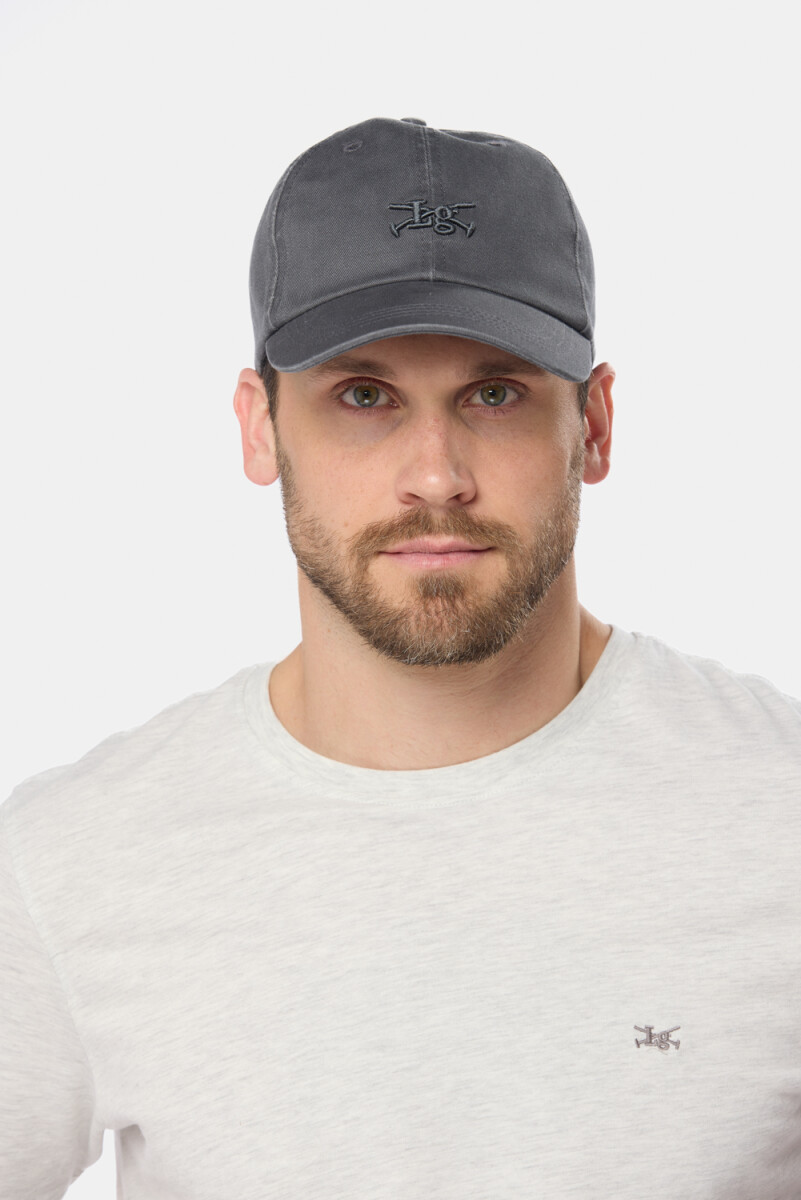 GORRO DE LONA - Gris 