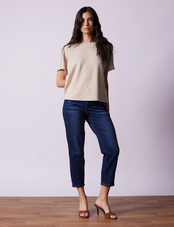 Remera Modal Soft BEIGE