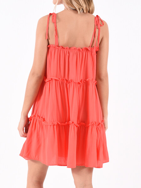 VESTIDO ZALA NARANJA OSCURO