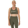 Asics Padded Bra - Mujer Mantle Green/olive Grey