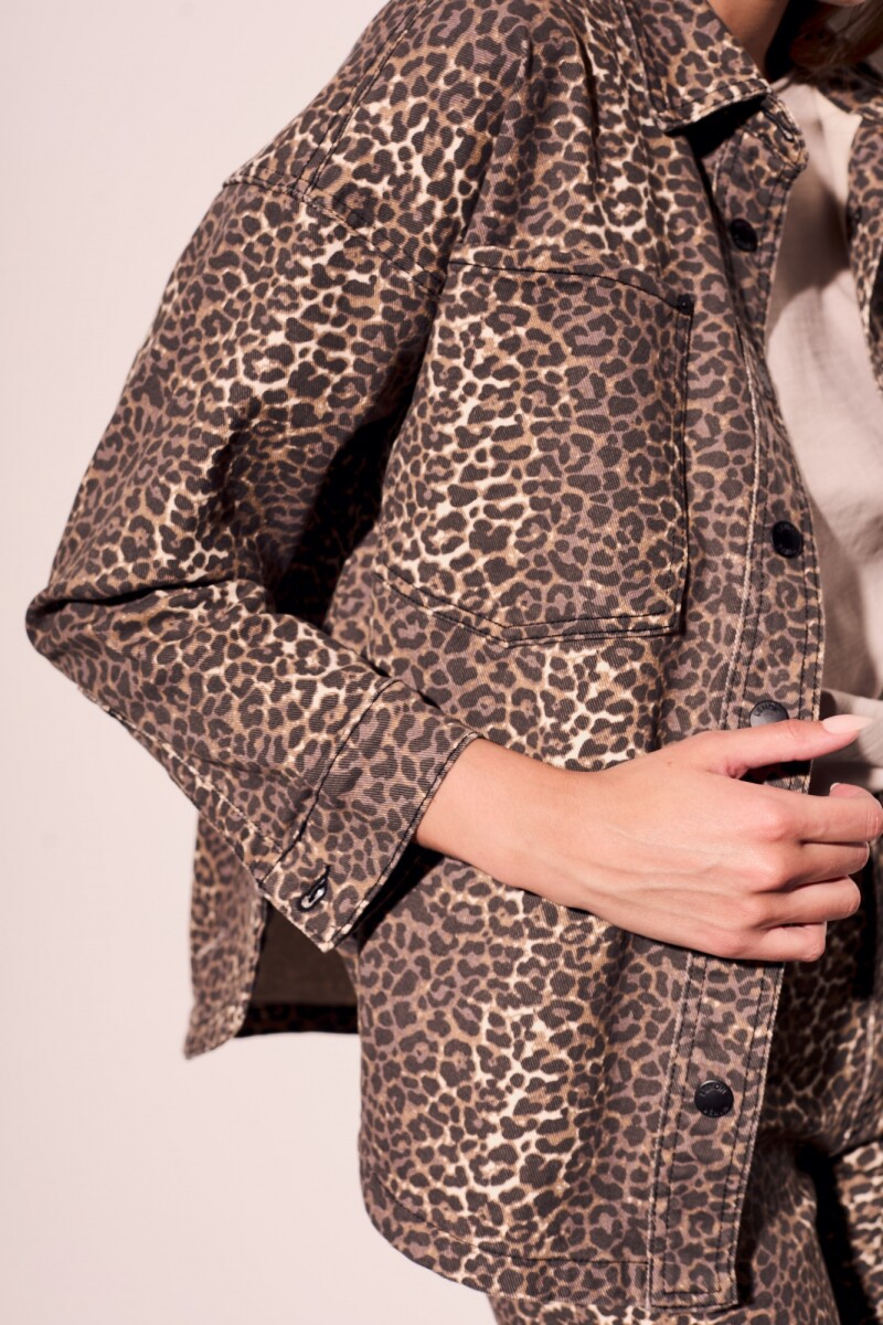 Sobrecamisa Animal Print Animal Print