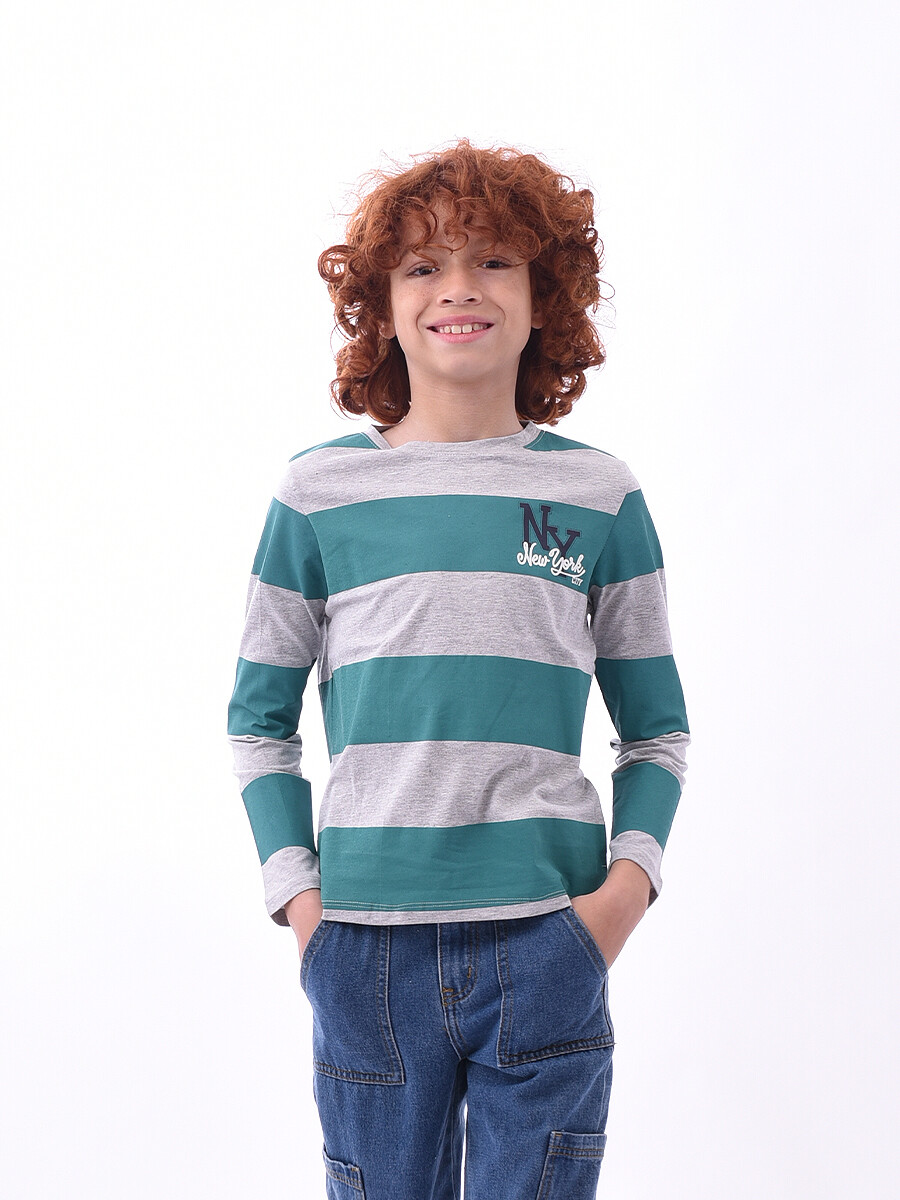 REMERA NEW YORK CITY - GRIS 