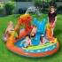 Piscina Inflable Bestway Infantil Tobogan Juegos Rociador Variante Diseño Multicolor