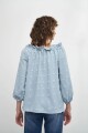 Blusa manga balloon verde pastel