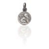 Dije Medalla Ángel de la Guarda-Plata 925-Sin piedra-CP3027 sinpiedra