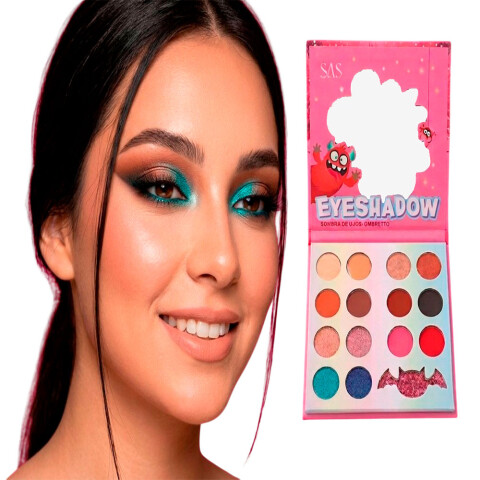 SAS Sombra de ojos 15 tonos Sas Sombra De Ojos 15 Tonos