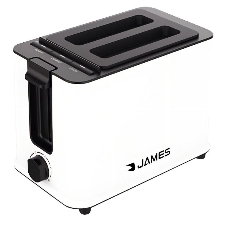 James Tj2p Tostadora 6 Niveles Blanca 2 Panes 950 W Color Blanco James Tj2p Tostadora 6 Niveles Blanca 2 Panes 950 W Color Blanco