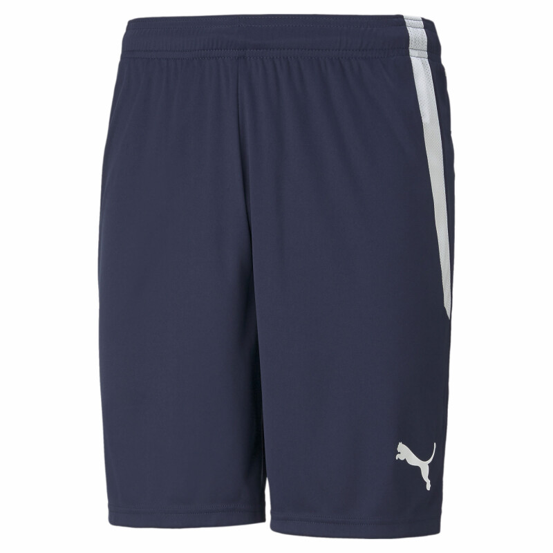 Short de Hombre Puma Liga Azul Marino - Blanco