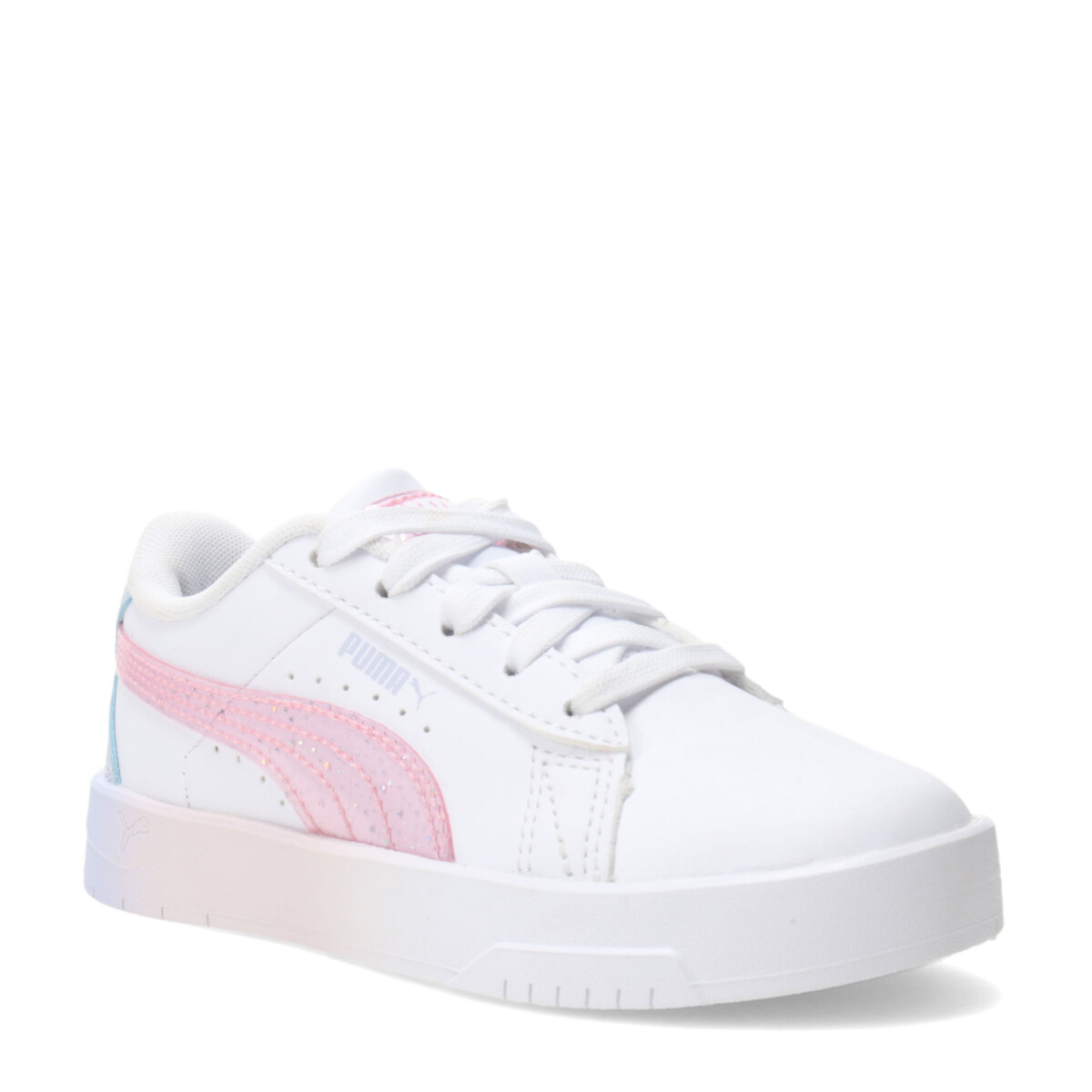 Championes Unisex Puma Jada Classic Blurry Dreams - Blanco - Rosa - Lila 