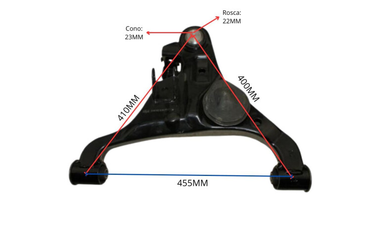 Parilla De Suspension Del Nissan D23 - Frontier - Np300 15-25 Der Parilla De Suspension Del Nissan D23 - Frontier - Np300 15-25 Der