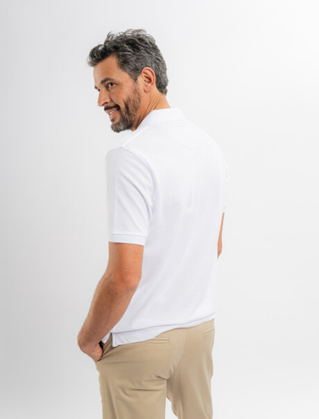 Remera m/c lisa blanco