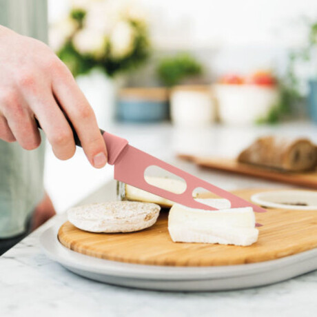 Cuchillo Rosa para Queso Cuchillo Rosa para Queso