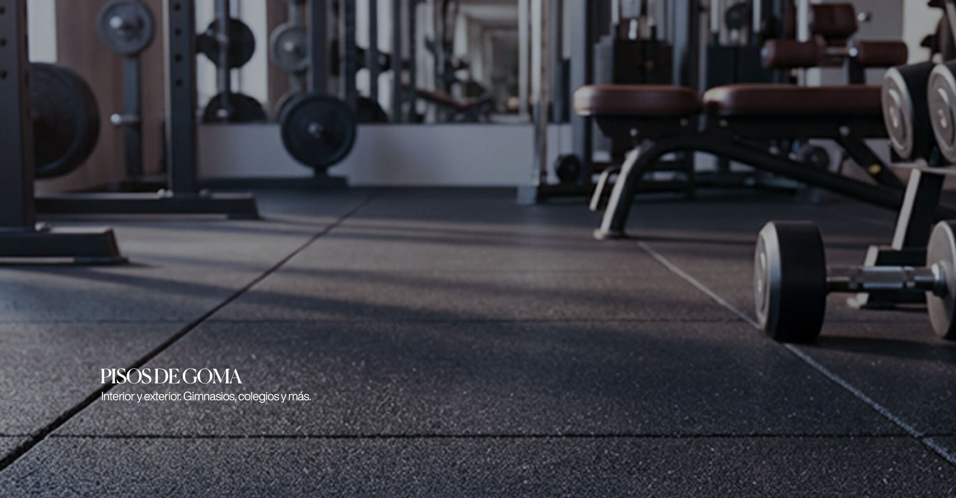 PISOS DE GOMA
